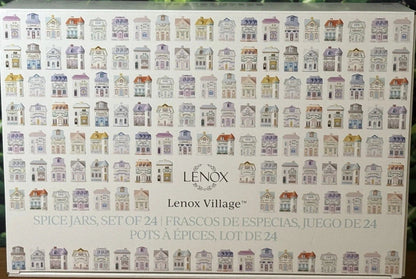 Lenox Spice Village 24 Jars Authentic